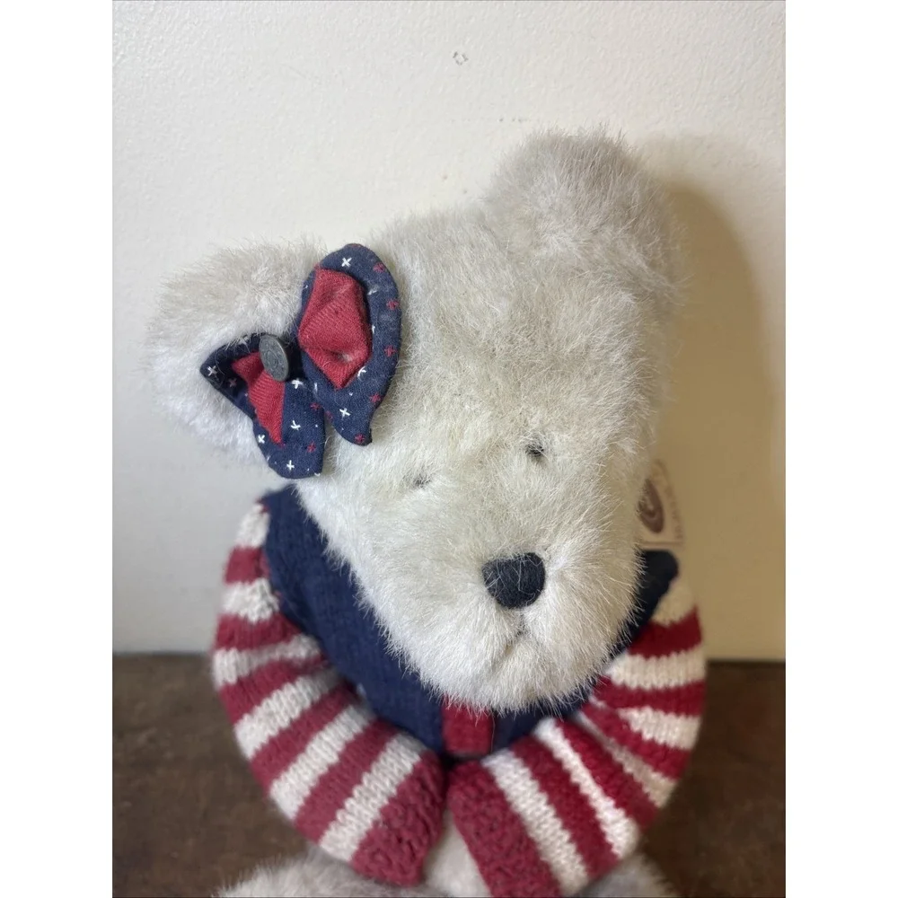 Boyds BEARS CLARA B BEARCOUNTRY STYLE 93334V Patriotic 9122/12500 Americana